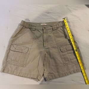 Savane Men's Tan Cargo Shorts size 36